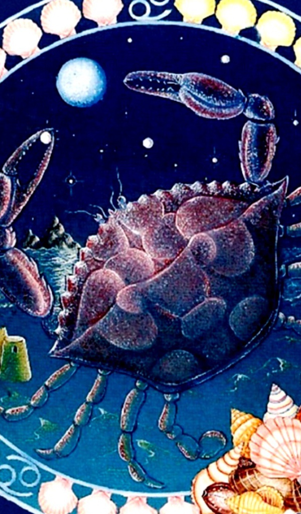 Знак зодиака Рак  рисунок