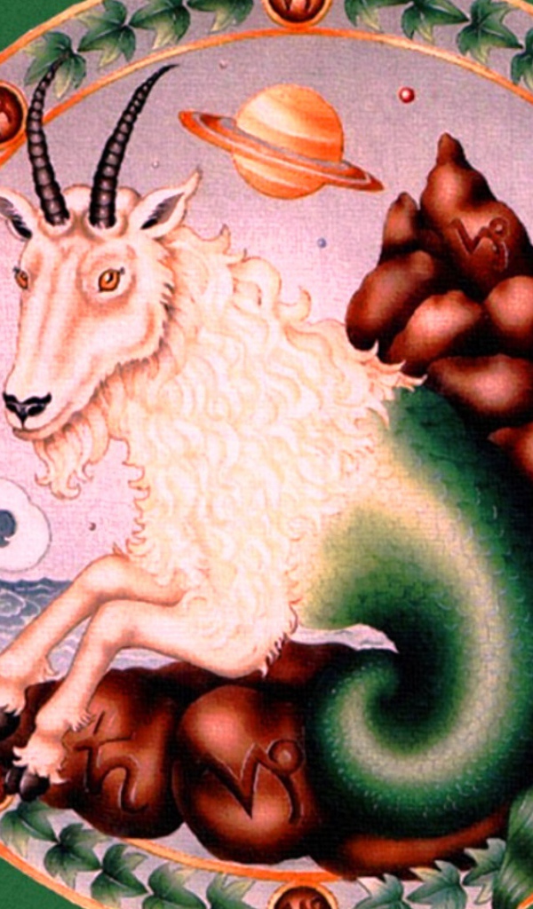 Знак зодиака Козерог  рисунок 