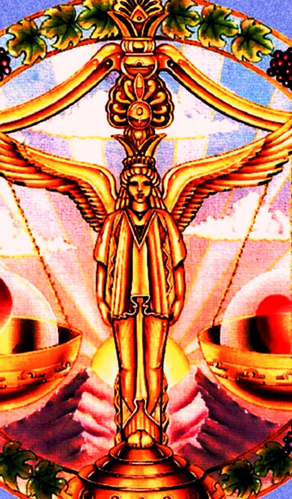 Знак зодиака Весы рисунок 