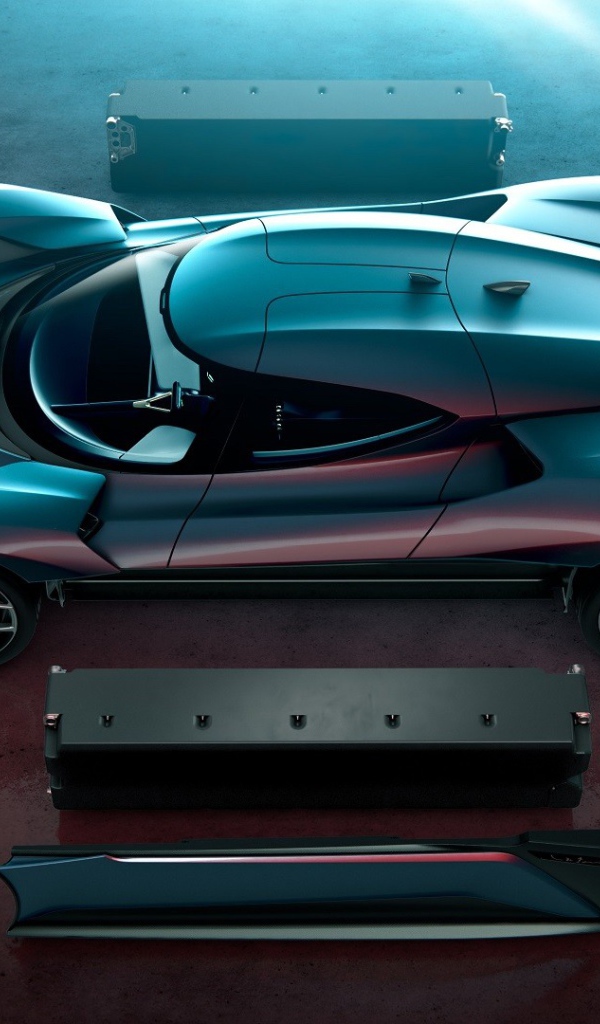 Электрический спортивный автомобиль NextEV NIO EP9 