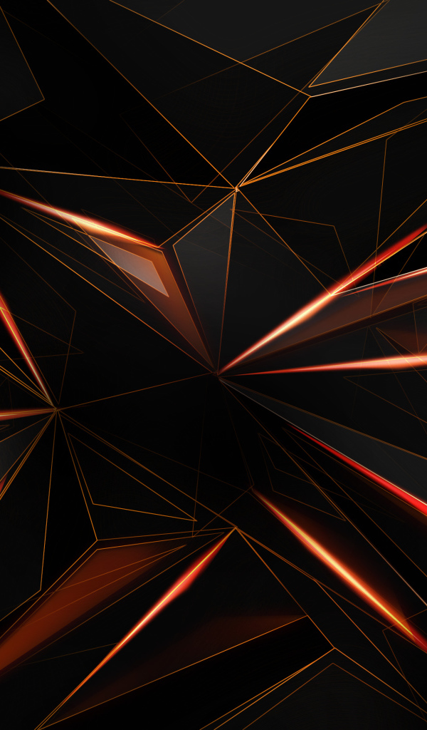 Абстрактные черные фигуры