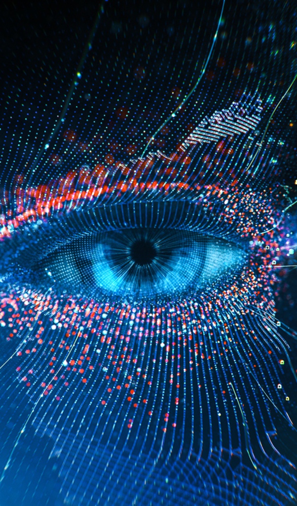 Абстрактный глаз 3д графика