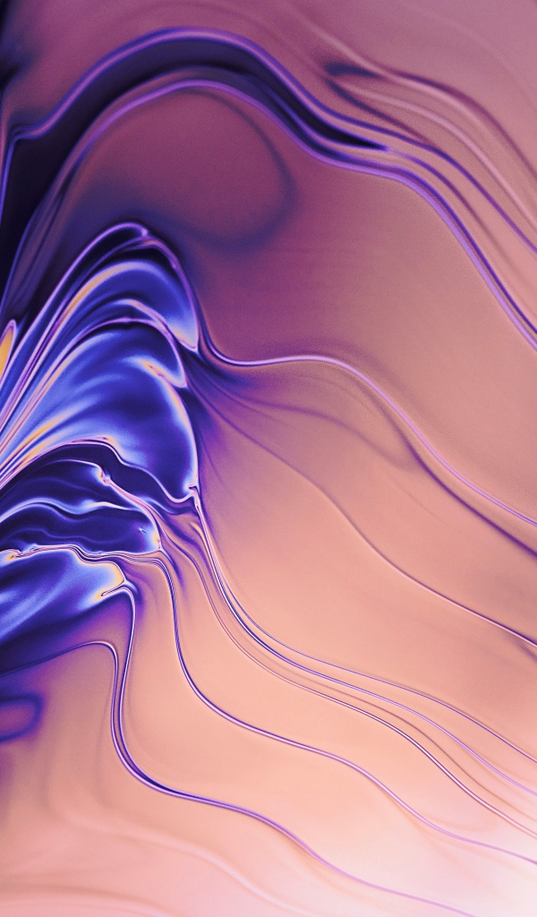 Абстрактные фиолетовые волны на розовом фоне