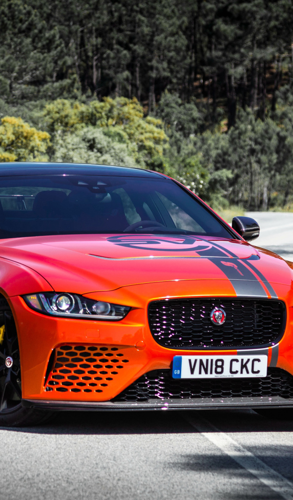 Спортивный автомобиль Jaguar XE SV Project 8