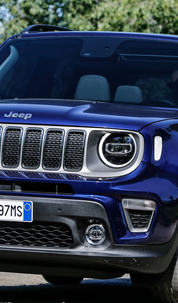 Черный Jeep Renegade Limited 2018