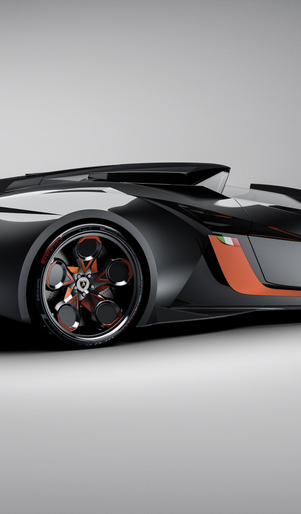 Дорогой спортивный Lamborghini Diamante Concept,  2019 года вид сбоку