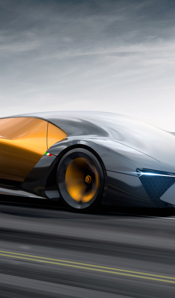 Быстрый новый автомобиль Lamborghini Terzo Millennio 2019