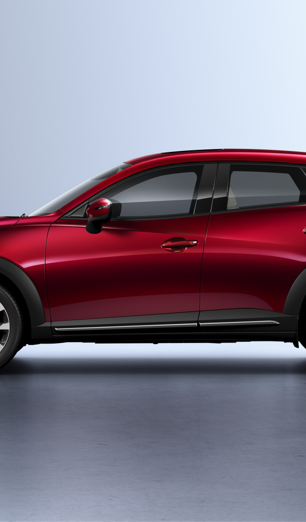 Внедорожник Mazda CX-3, 2019 года вид сбоку