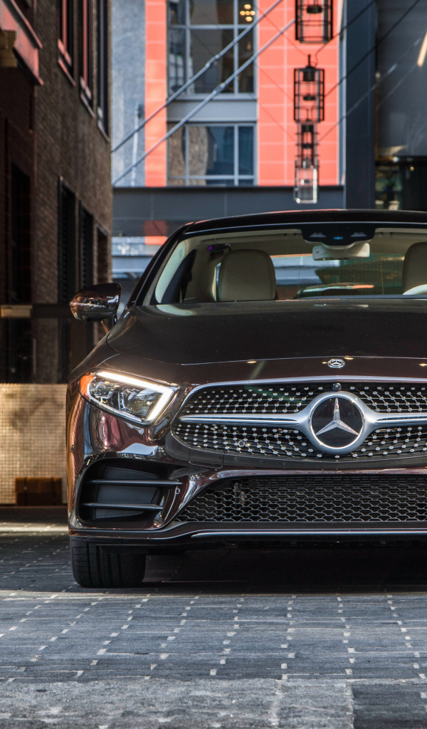 Автомобиль  Mercedes-Benz CLS 450, 2019 года вид спереди