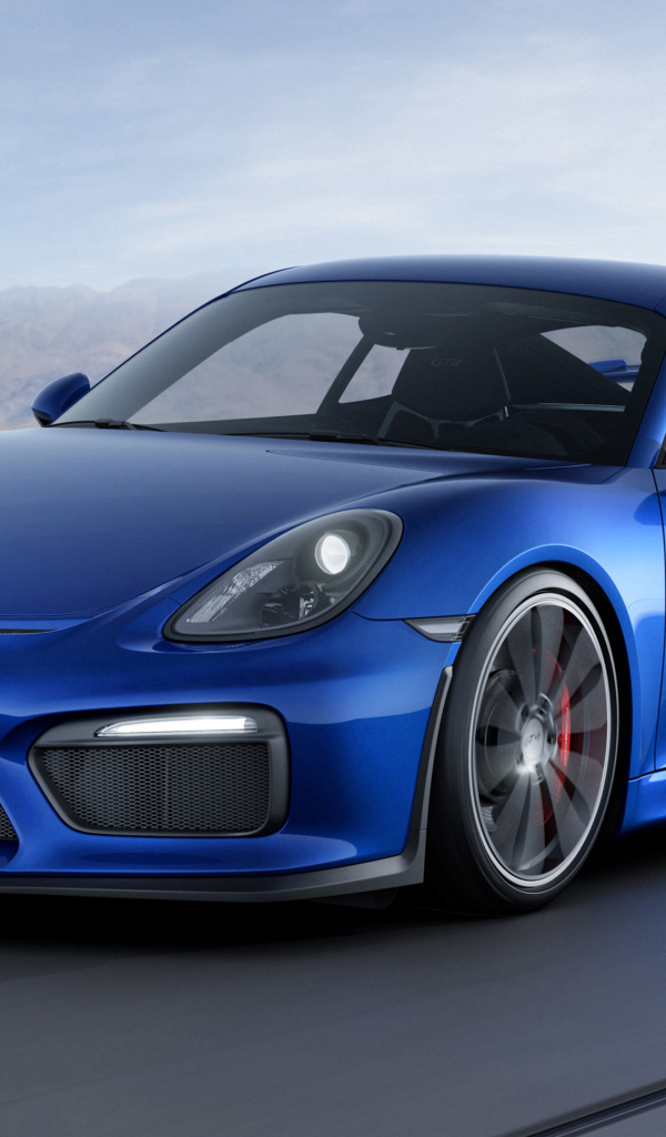 Быстрый синий автомобиль Porsche 911 GT3