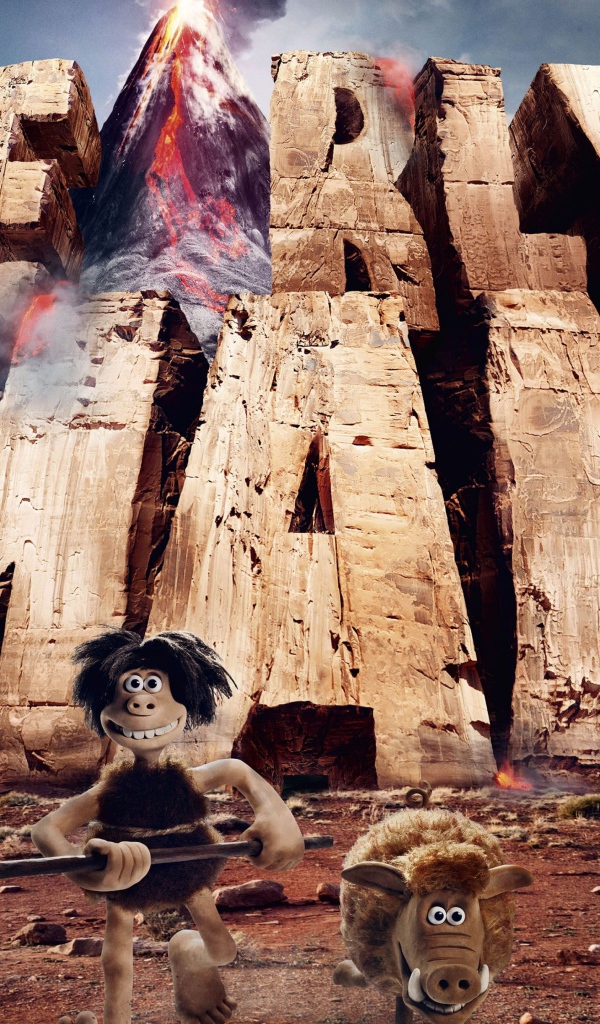 Постер мультфильма Дикие предки, 2018