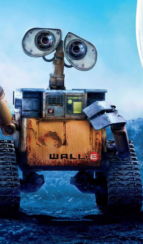 Робот Валли из мультфильма, постер
