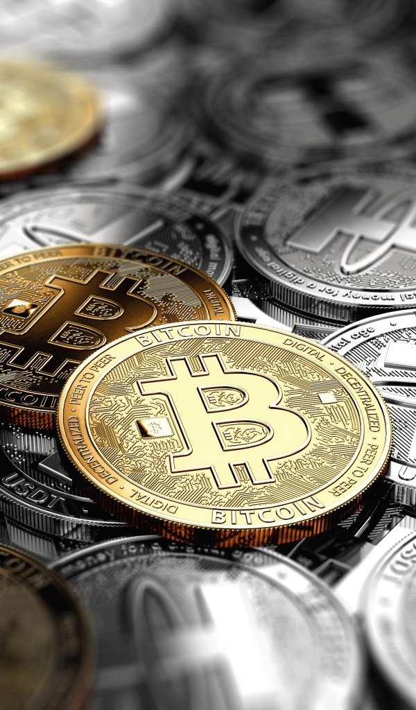 Монеты Bitcoin и Tether