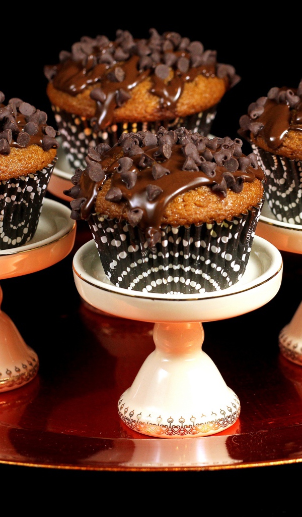 Аппетитные кексы с шоколадной крошкой