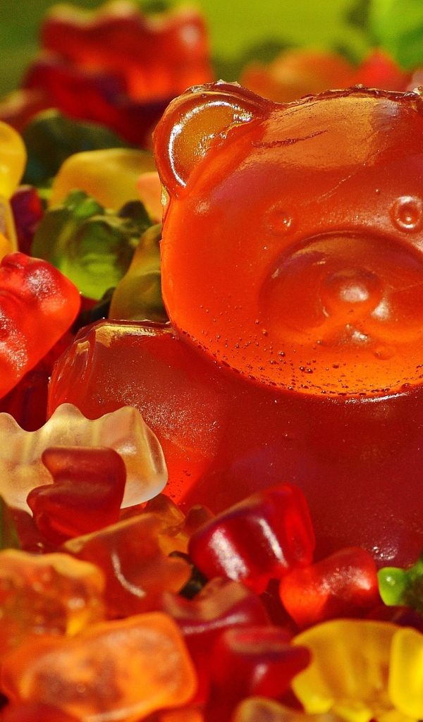 Разноцветные мармеладные мишки