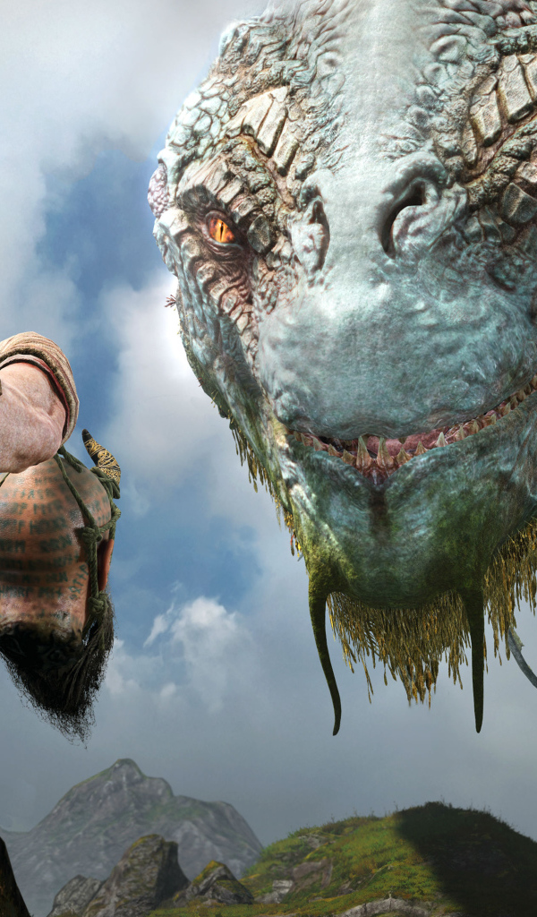 Кадр компьютерной игры God of War, 2018