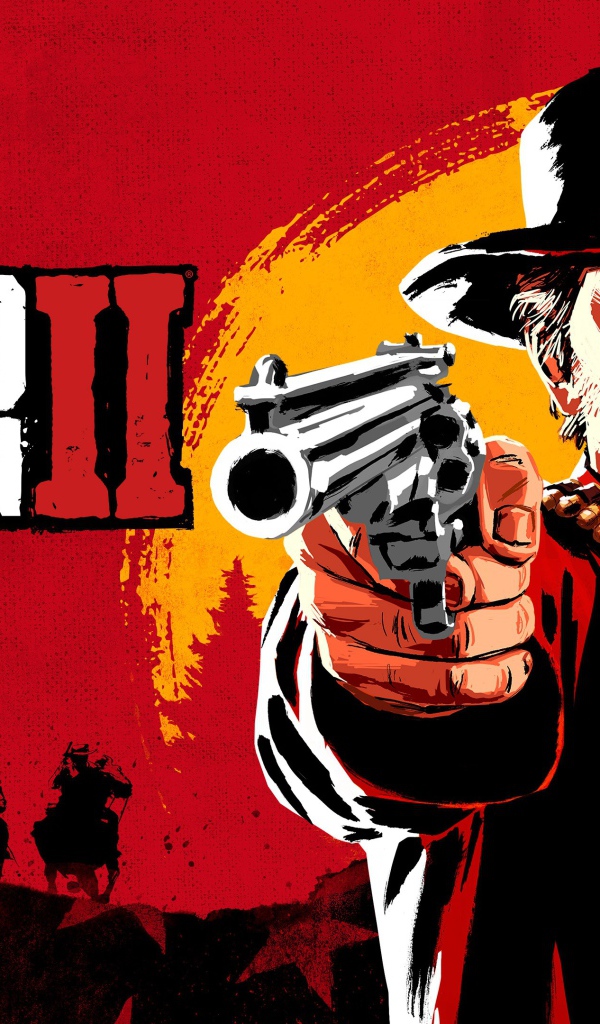 Постер компьютерной игры Red Dead Redemption 2, 2018