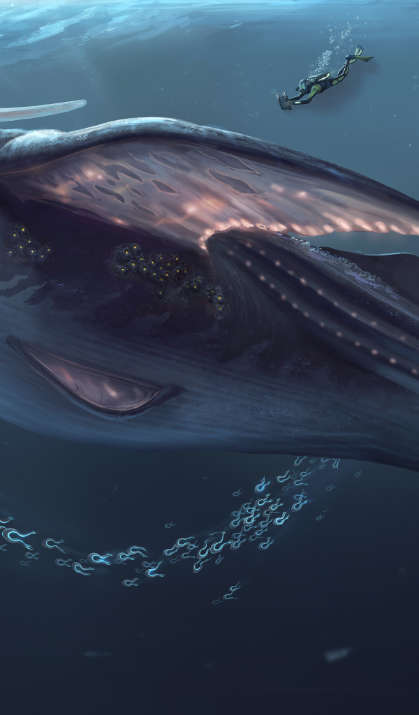 Кадр новой компьютерной игры Subnautica, 2018