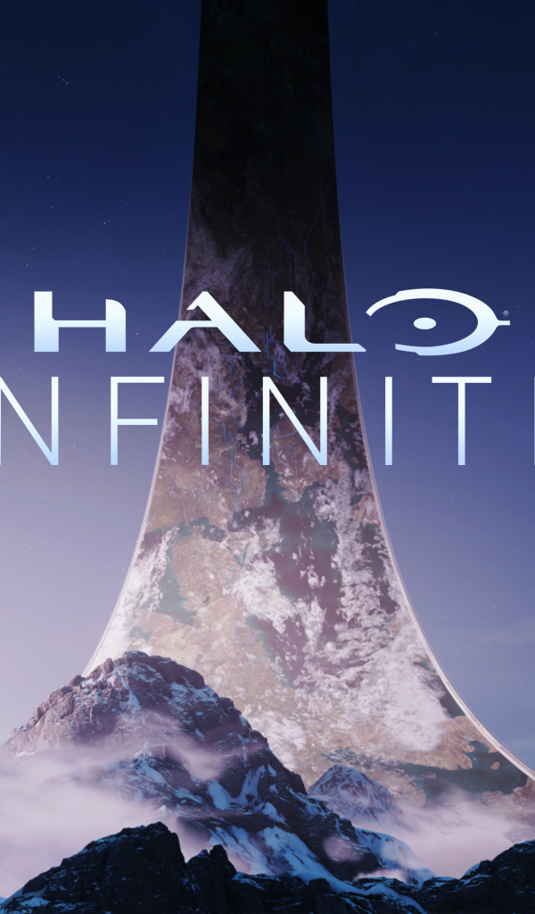 Logo of the new video game Halo Infinite, 2018
