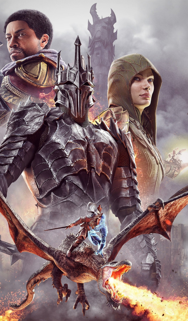 Постер компьютерной игры Средиземье. Тени войны