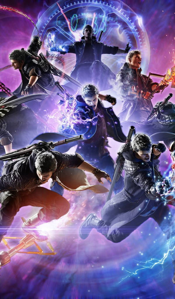 Постер компьютерной игры Devil May Cry 5, 2019