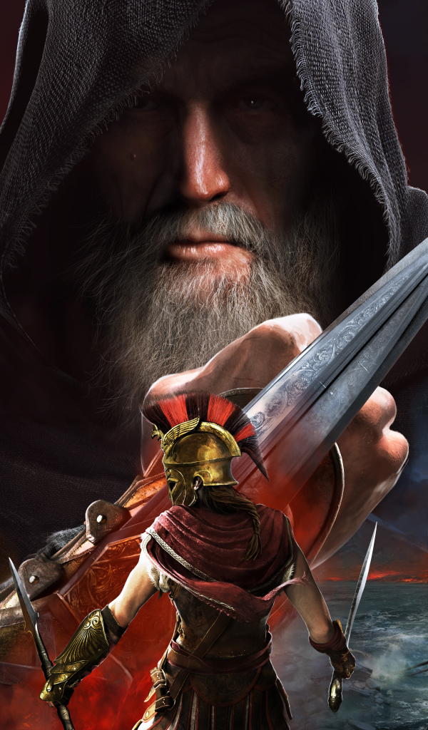 Кадр популярной компьютерной игры Assassin's Creed. Odyssey