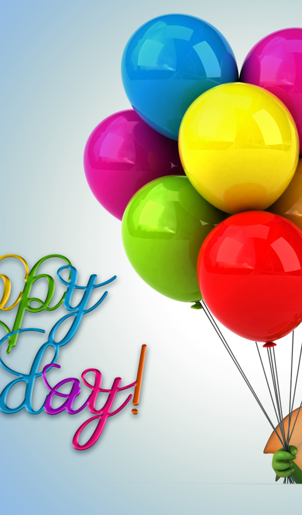 Зеленый дракон с шариками на день рождения