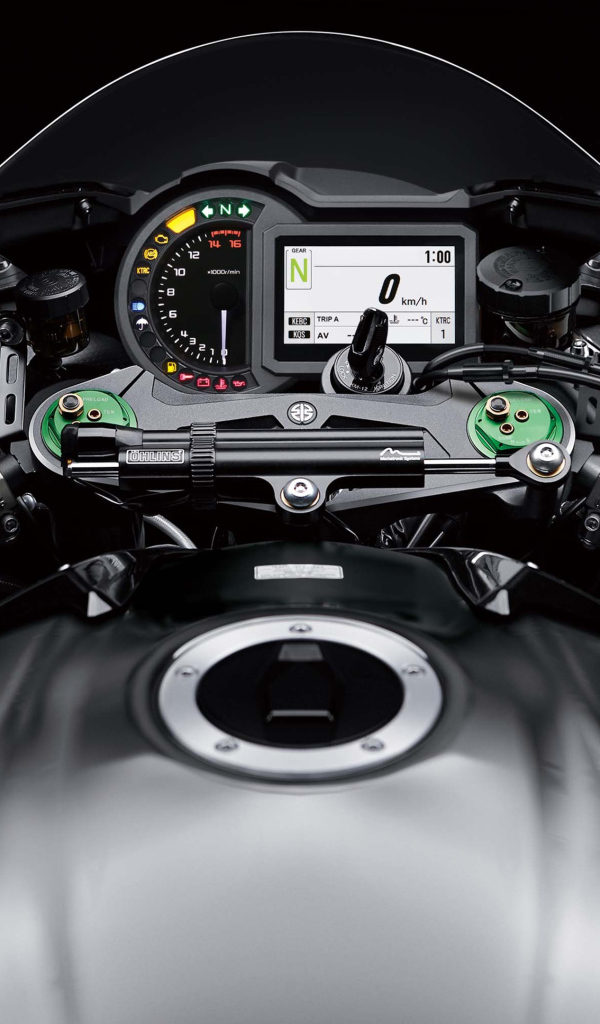 Панель приборов мотоцикла  Kawasaki Ninja H2, 2019