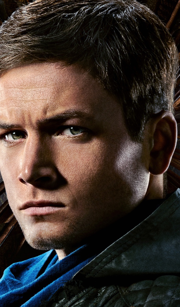 Актер Тэрон Эджертон в новом фильме Робин Гуд: Начало, 2018