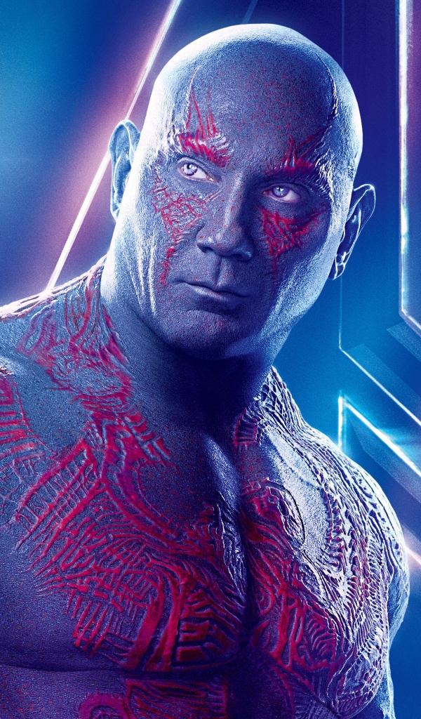 Персонаж Дракс новый супергеройский фильм Мстители: Война бесконечности