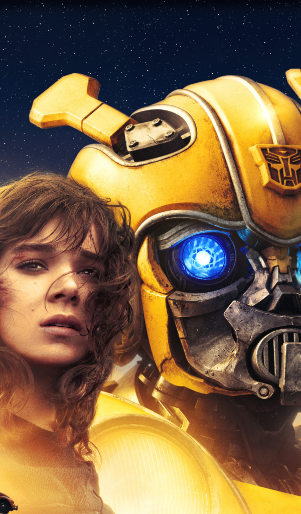 Постер фантастического фильма Бамблби, 2018