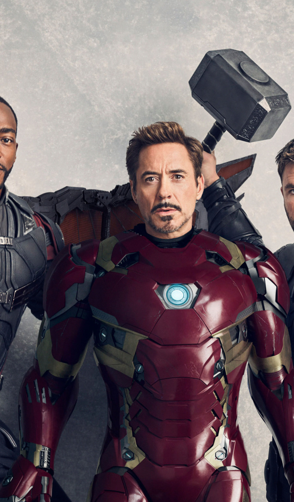 Супергерои фантастического фильма Мстители. Война бесконечности. Часть 1, 2018