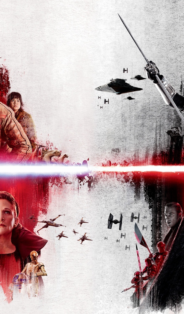 Главные герои фильма Звёздные войны. Последние джедаи