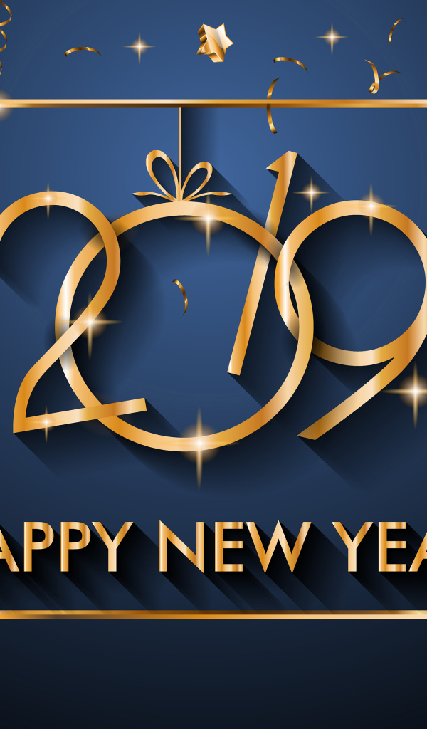 Счастливого нового года 2019 