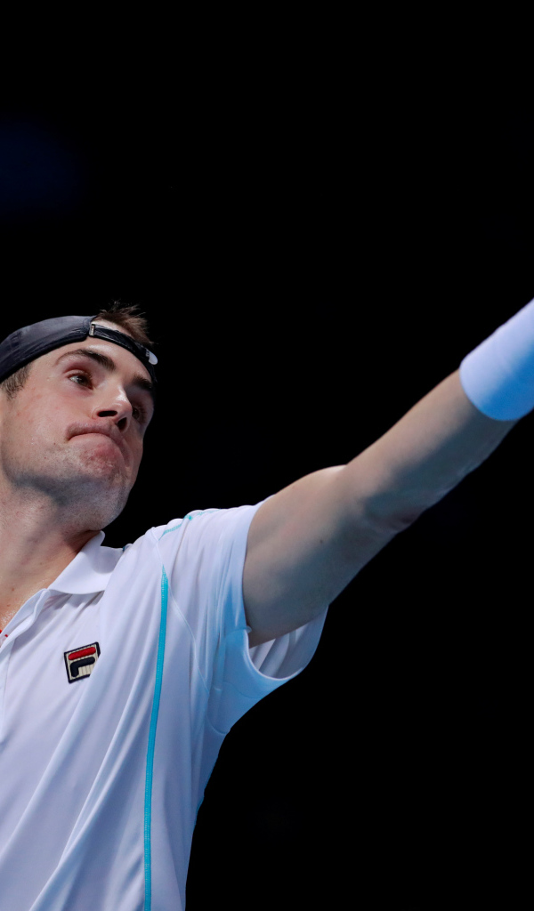 Американский профессиональный теннисист Джон Изнер