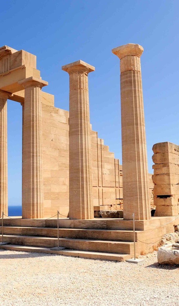 Акрополь в Линдосе, остров Родос