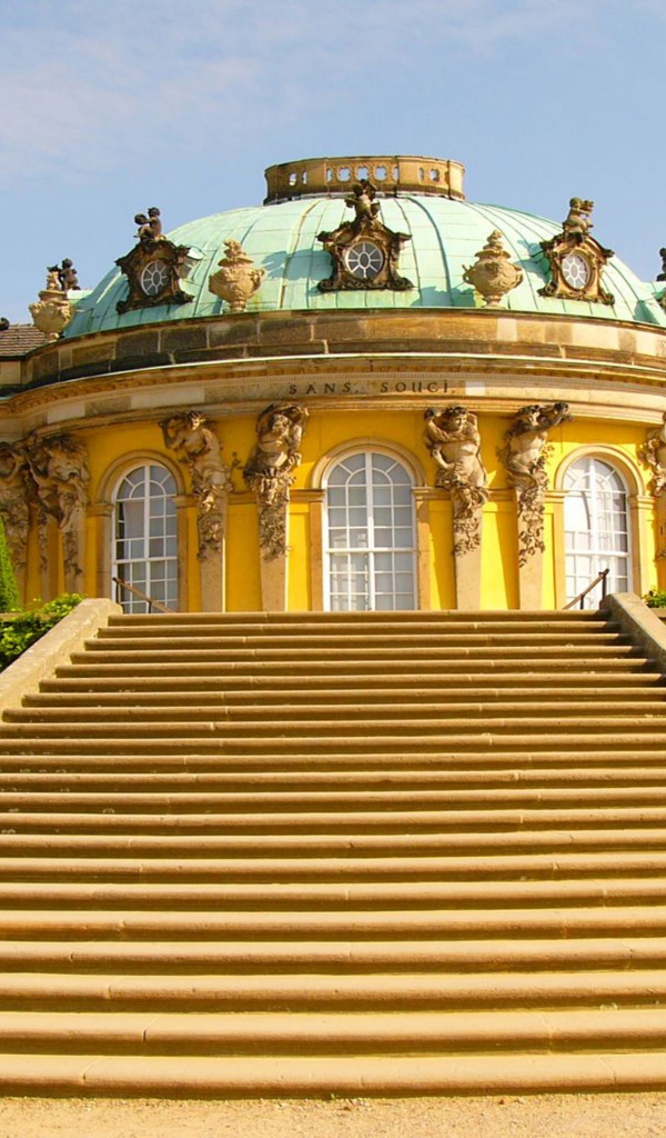 Дворец Сан-Суси, Потсдам, Германия