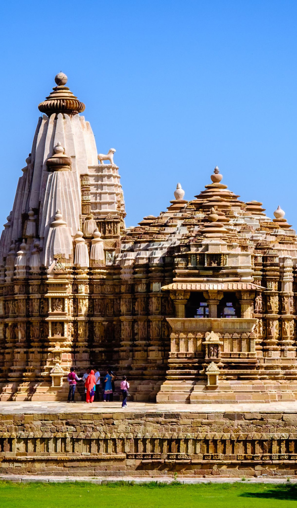 Индуистский храм в Кхаджурахо, Индия