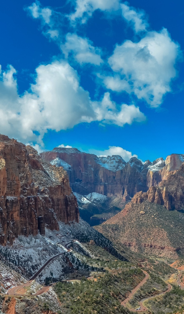 Вид на Canyon Overlook, Национальный парк Роки-Маунтин, США