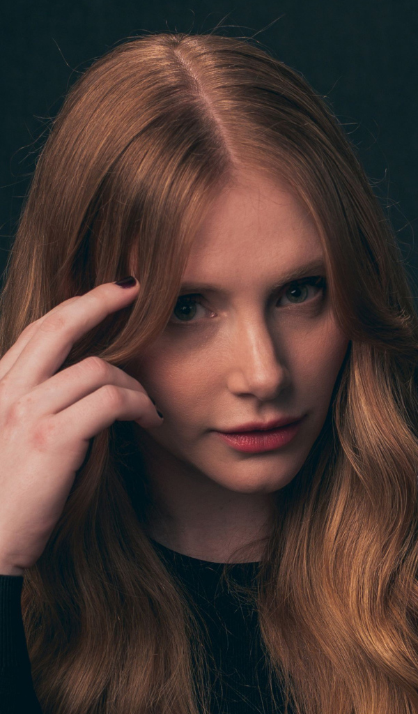 Американская рыжеволосая актриса Брайс Даллас Ховард