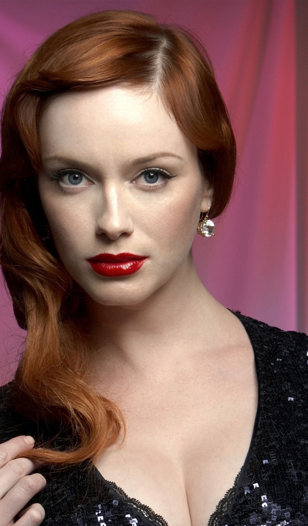 Американская рыжеволосая актриса Кристина Хендрикс