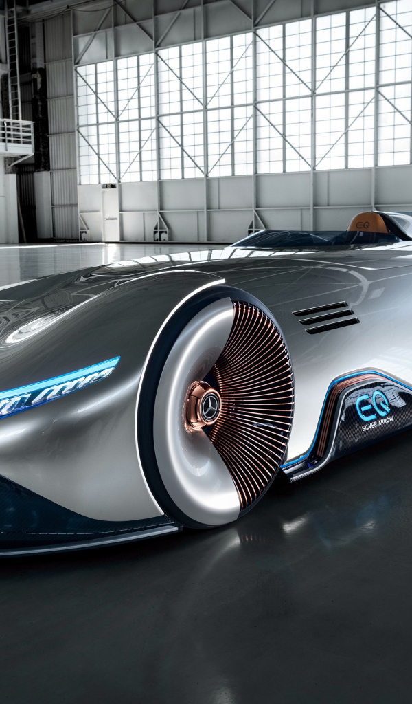 Электрокар Mercedes Benz Vision EQ Silver Arrow, концепт