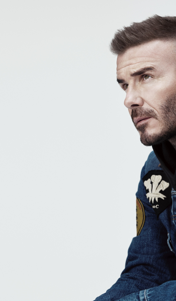 Красивый мужчина, футболист, модель Дэвид Бекхэм