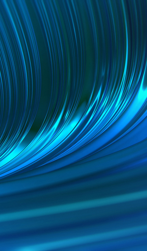 Голубые абстрактные волны крупным планом