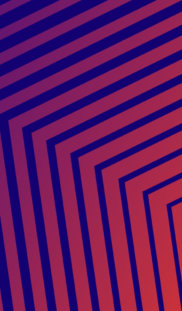 Разные голубые и оранжевые линии 3д графика