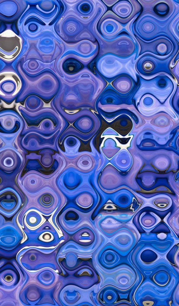 Рельефная неоновая стеклянная текстура