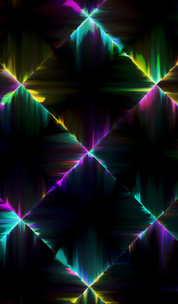 Неоновые разноцветные линии 