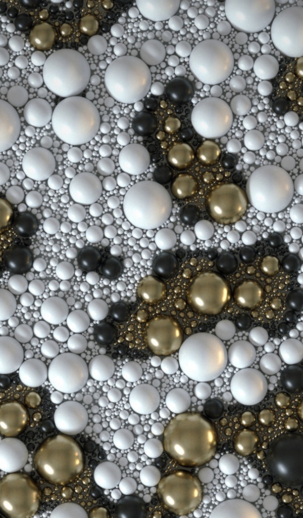 Абстрактные разноцветные пузыри 