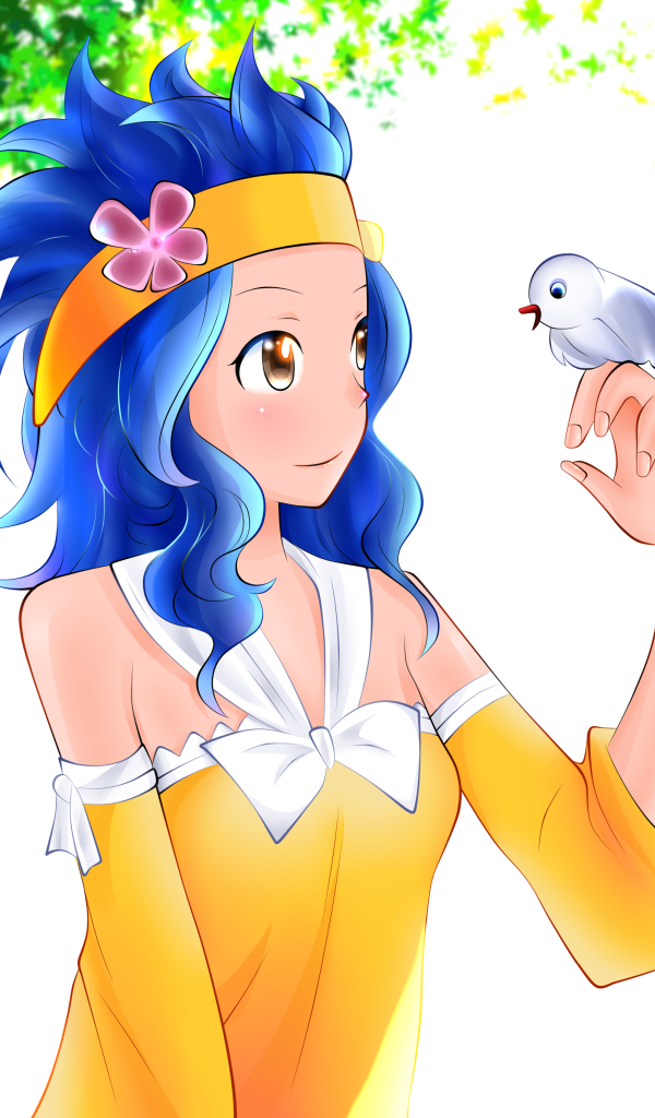 Персонаж Levy McGarden аниме Хвост Феи