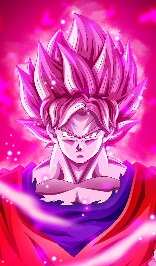 Персонаж Сон Гоку аниме Super Saiyan Blue